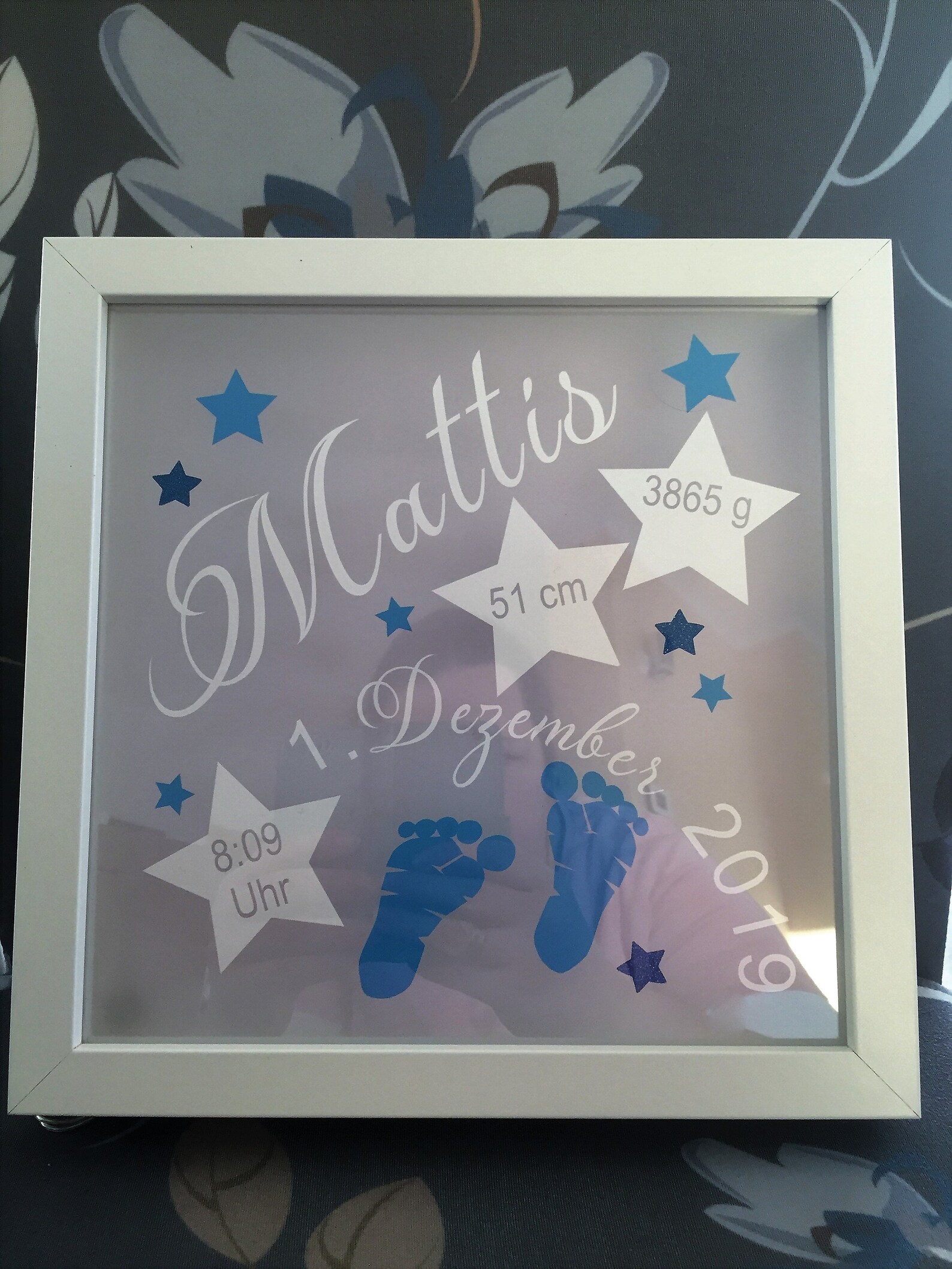 Illuminated Picture Frame Personalized Gift Etsy