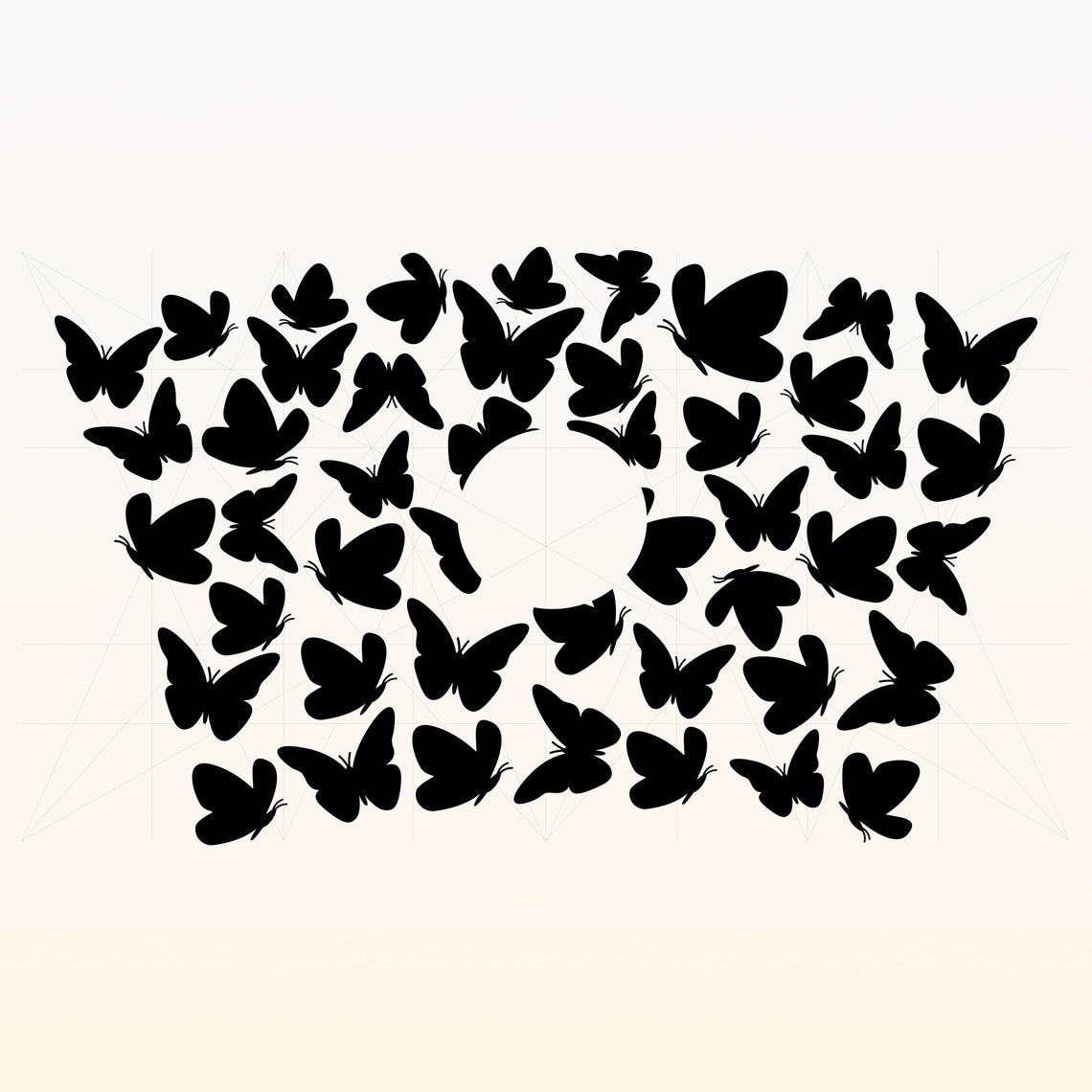 Free Free 195 Butterfly Starbucks Wrap Svg SVG PNG EPS DXF File