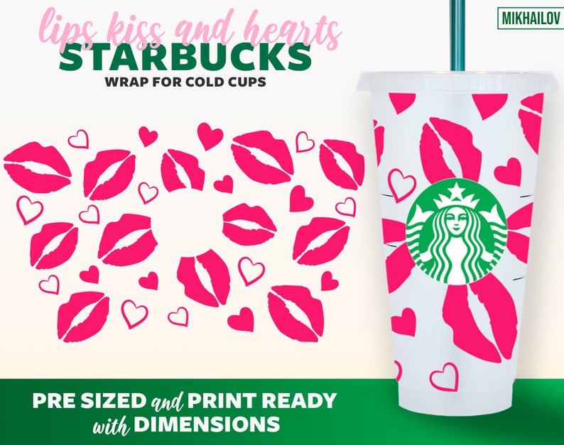 Download Heart Svg Starbucks Full Wrap Svg Png Kiss Cut File Instant Download Valentine S Day Lips Kiss Starbucks Svg Art Collectibles Digital Vadel Com