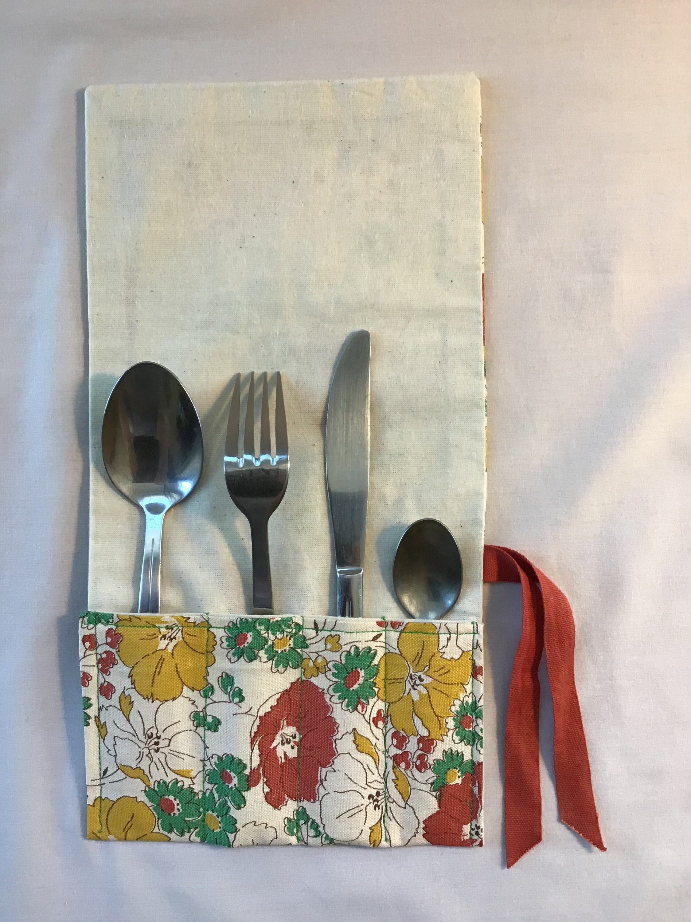 Reusable Cutlery Wrap Etsy