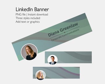 LINKEDIN BANNER for your LinkedIn personal profile | Reflect your personal brand