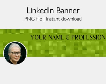 BANNER DE LINKEDIN para tu perfil personal de LinkedIn / Refleja tu marca personal