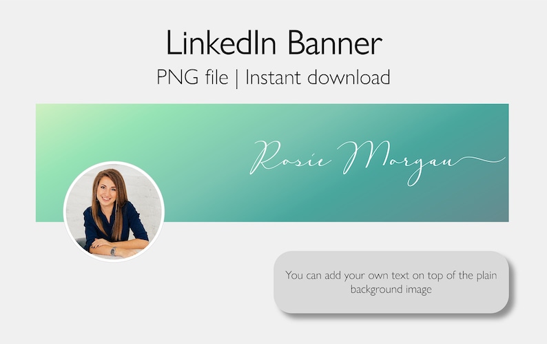 LINKEDIN BANNER for your LinkedIn personal profile Reflect ...
