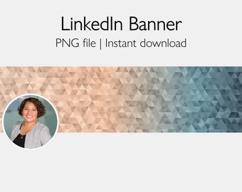 LINKEDIN BANNER for your LinkedIn personal profile | Reflect your personal brand
