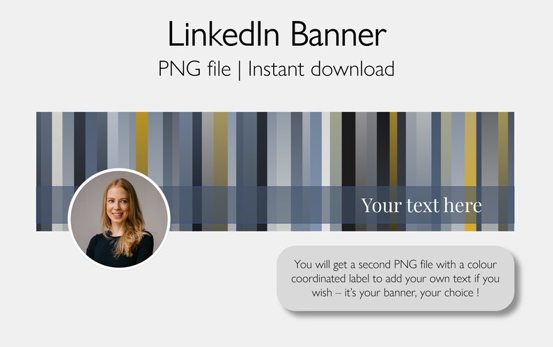 LINKEDIN BANNER for Your Linkedin Personal Profile Reflect Your ...