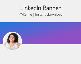 LINKEDIN BANNER for your LinkedIn personal profile | Reflect your personal brand