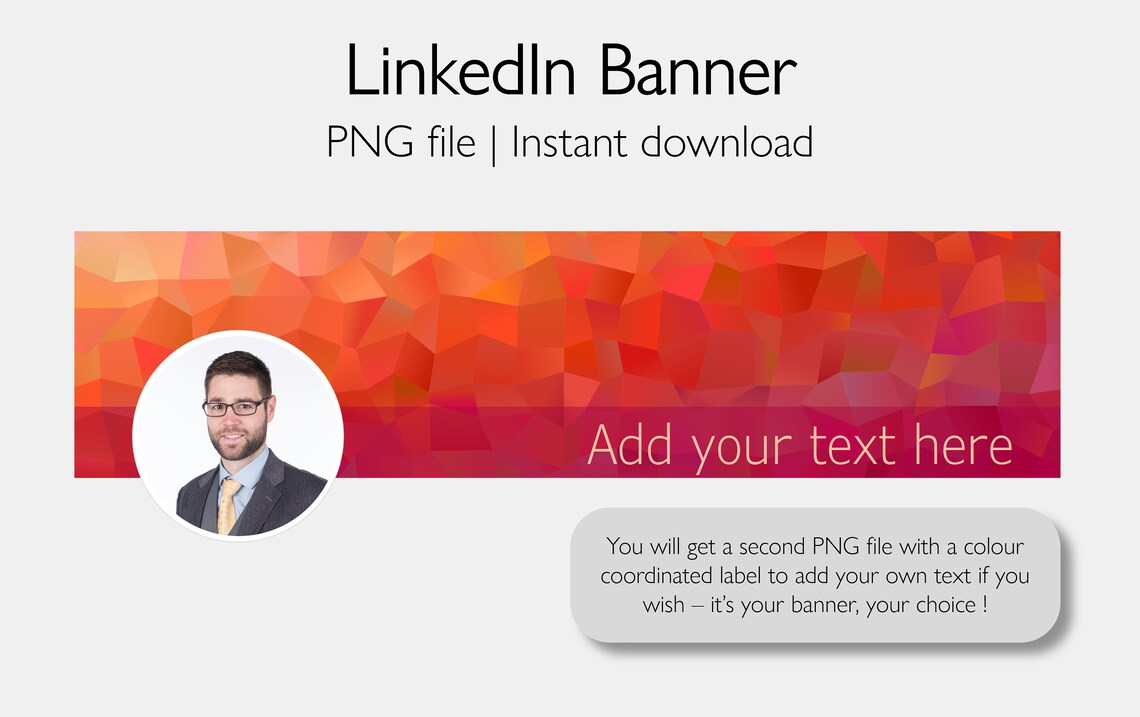 LINKEDIN BANNER for Your Linkedin Personal Profile Reflect - Etsy UK