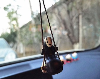 Anime Spirited Away Of No Face Man Swing Car Pendant Car Hanging