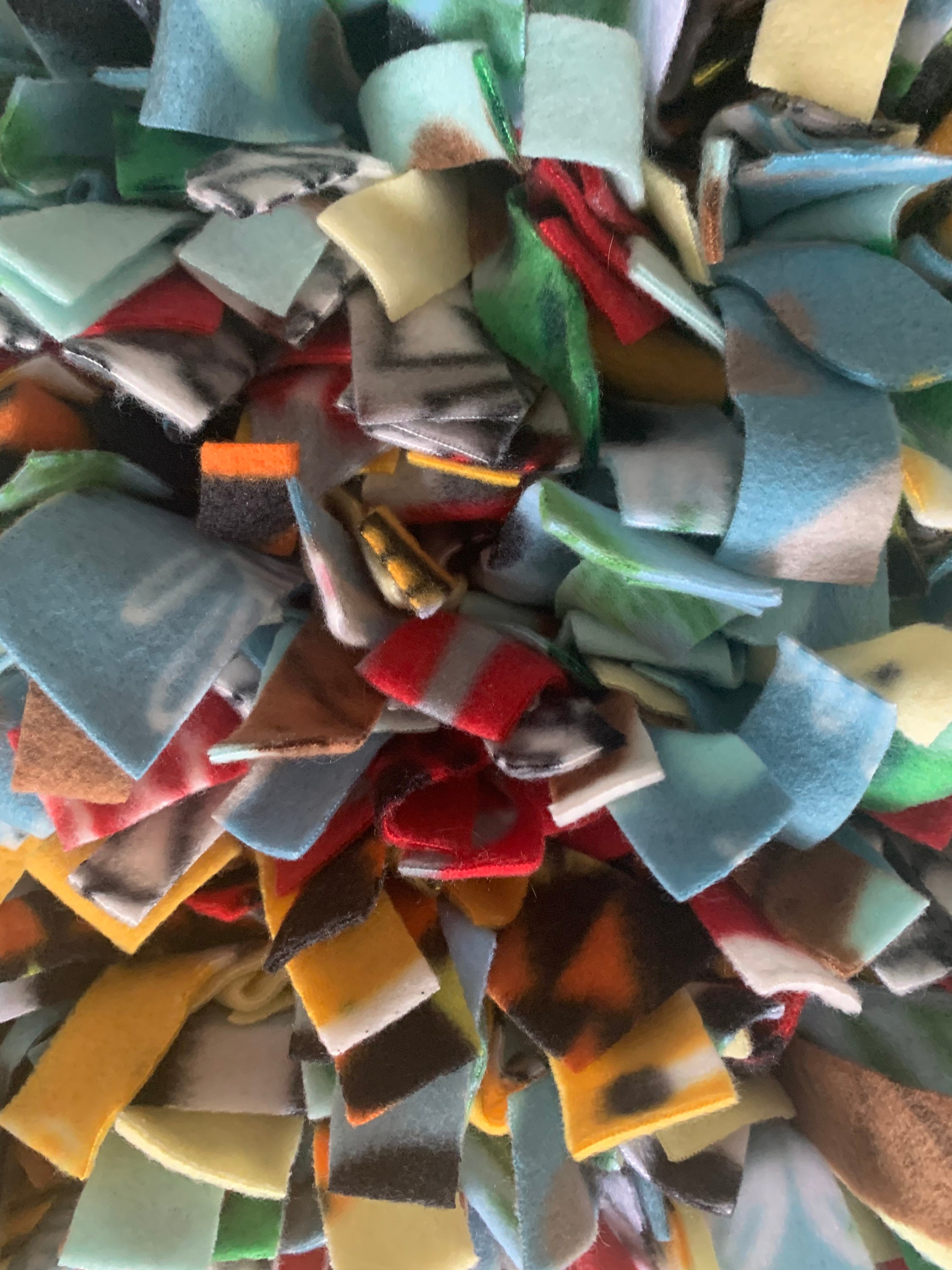 Snuffle Mat Foraging Mat MishMash Pattern 3 12 x 12 Etsy