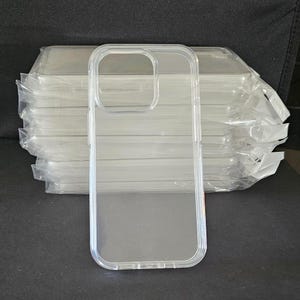 Robuste Handy-Schutzhülle Klar Transparent Doppellagig iPhone 6/7/8/11+ XR/Xs Max 12/13/14/15/16/16e Mini Pro Max Handyhülle