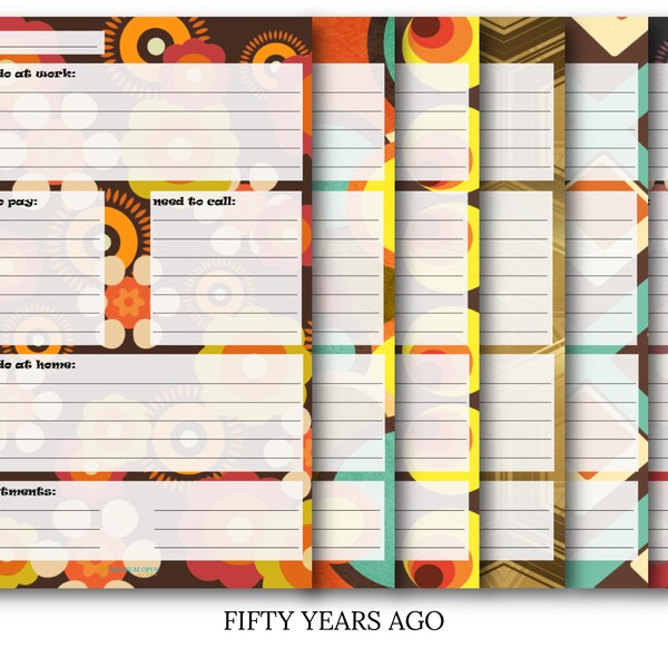 Fifty Years Ago - Etsy
