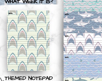 SHOP CLOSING | Do You Know What Week It Is? | notepad | see images for details