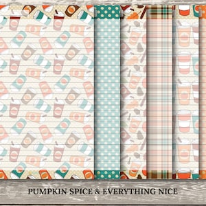 Pumpkin Spice and Everything Nice: MObC Notepad | 30 pages | Every Page is Different | READ DETAILS