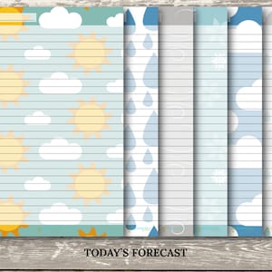 Today's Forecast: MObC Notepad | 30 pages | Every Page is Different | READ DETAILS