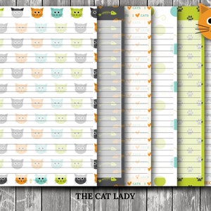 The Cat Lady: MObC Notepad | 30 pages | Every Page is Different | READ DETAILS