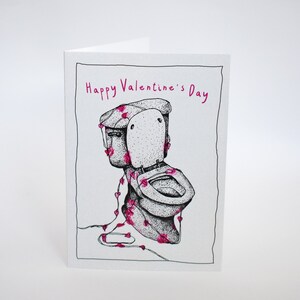 St Valentine's Toilet - A6 Grappige Valentijnsdag Kaart