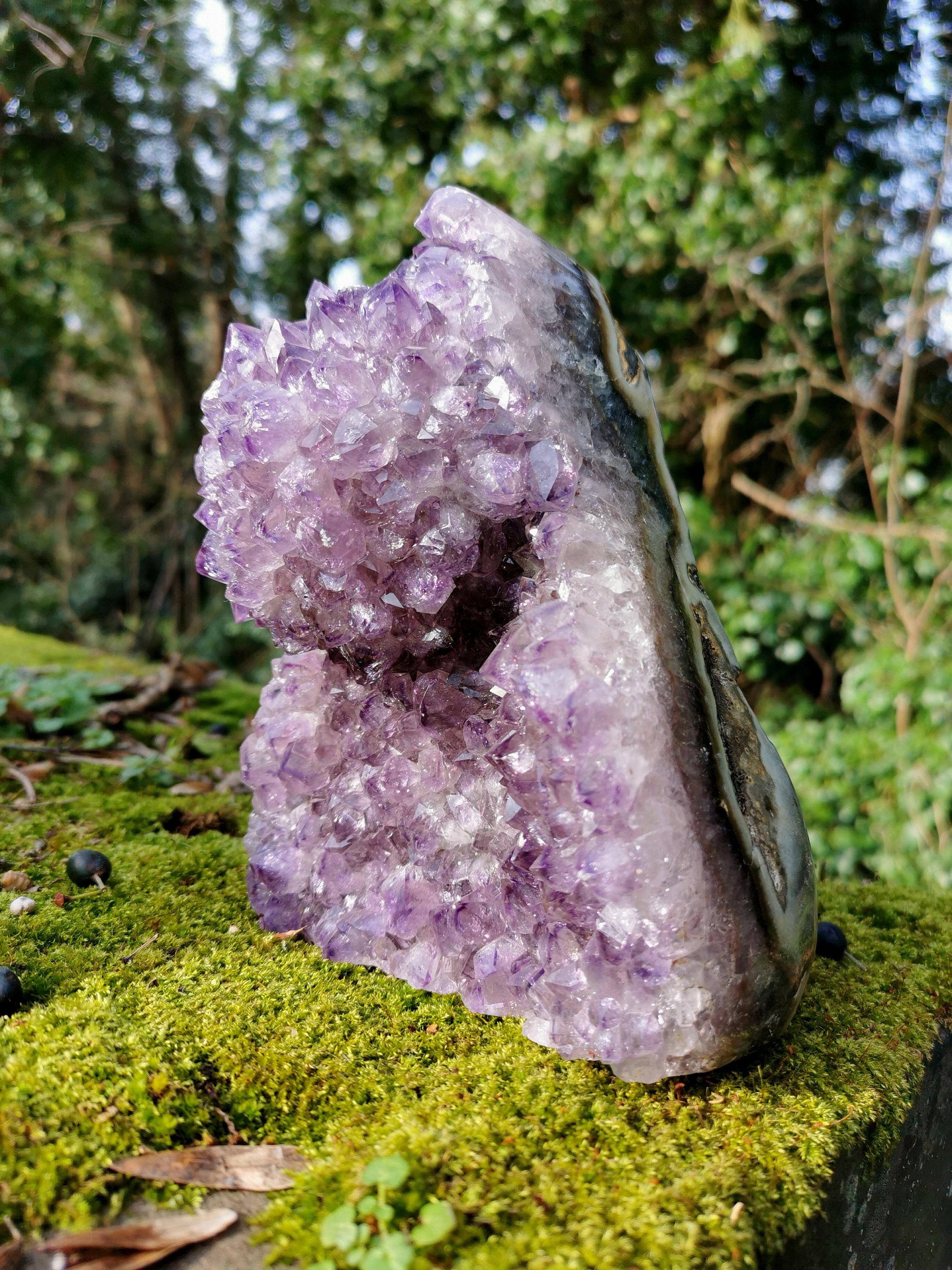 Amethyst Raw Ethically Sourced Crystal Rare Stone formation Etsy
