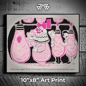 Killer Klowns From Outer Space - "Lil' Gory Book" - 8x10 Art Print