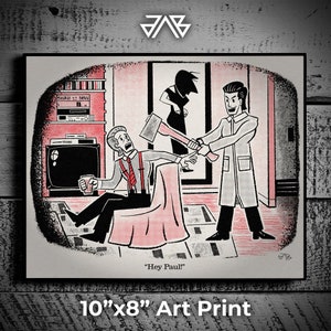 American Psycho - "Lil' Gory Book" - stampa d'arte 8x10