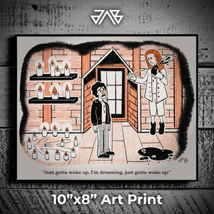 Erfelijk - "Lil' Gory Book" - 8x10 Art Print