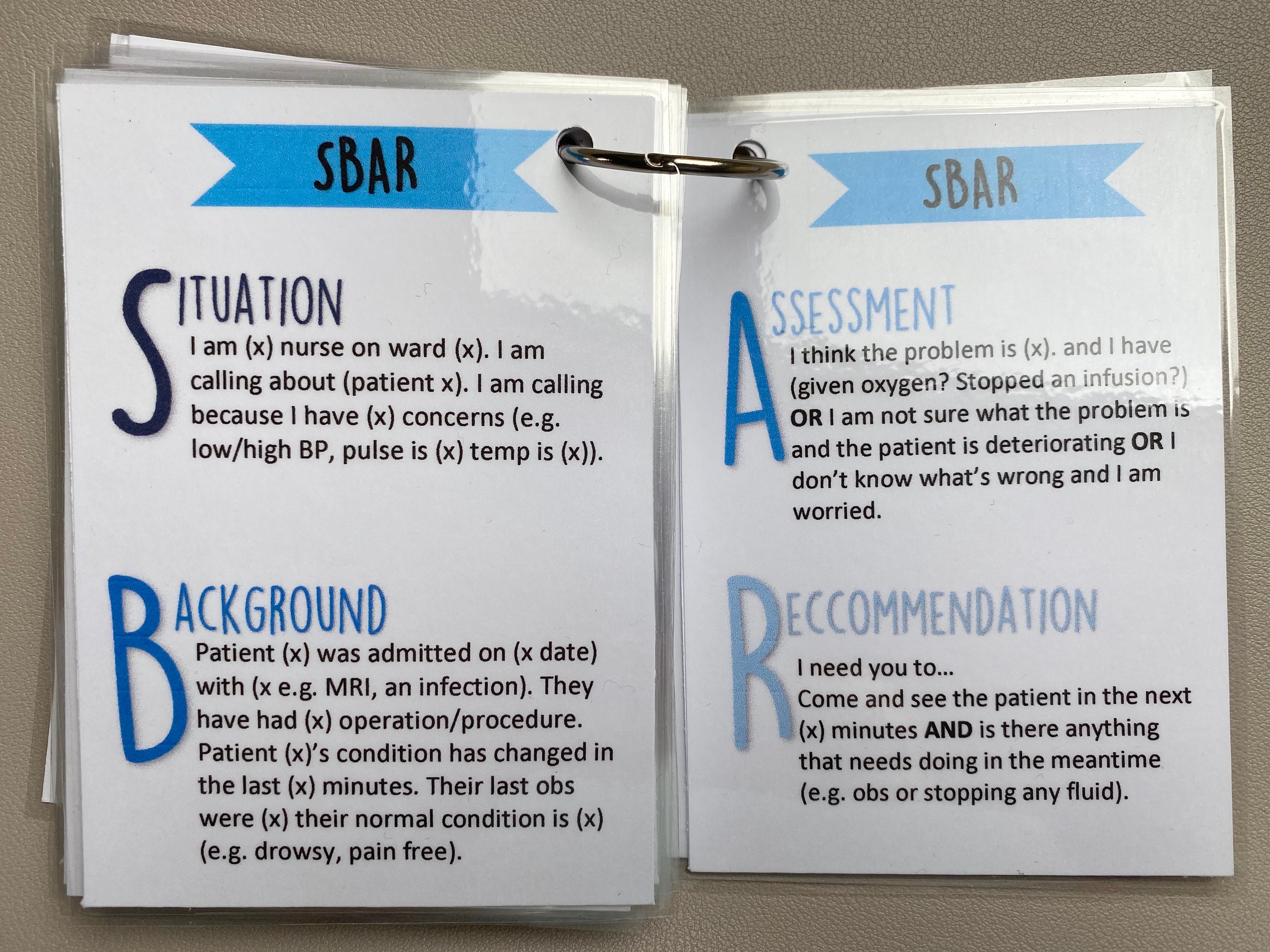 Student Nurse Flashcards Etsy