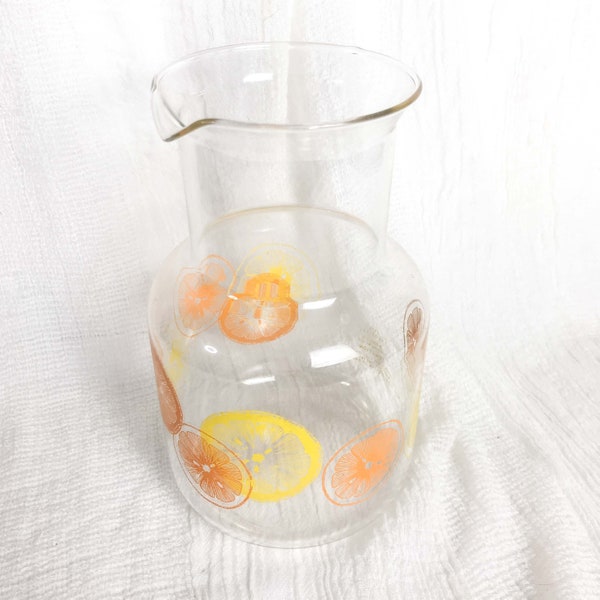 Orange Decanter Etsy