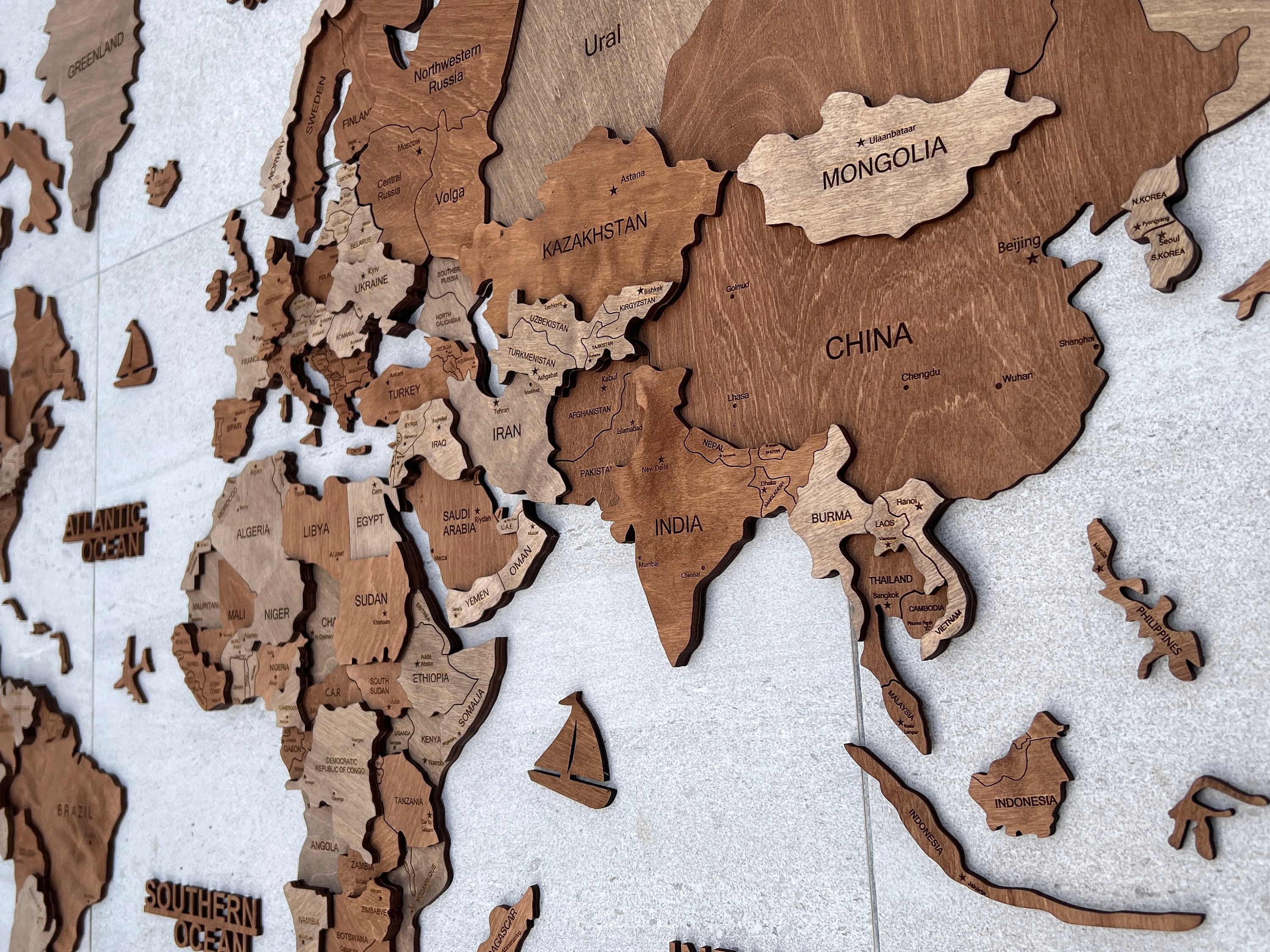 Wood Wall Map Uk at Isabelle Odonovan - Il Fullxfull.4713642416 K0ei