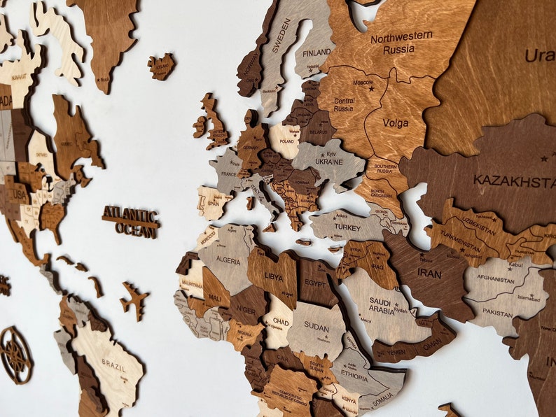 Wood World Map Wooden Wall Map - Il 794xN.4729420923 Ftid