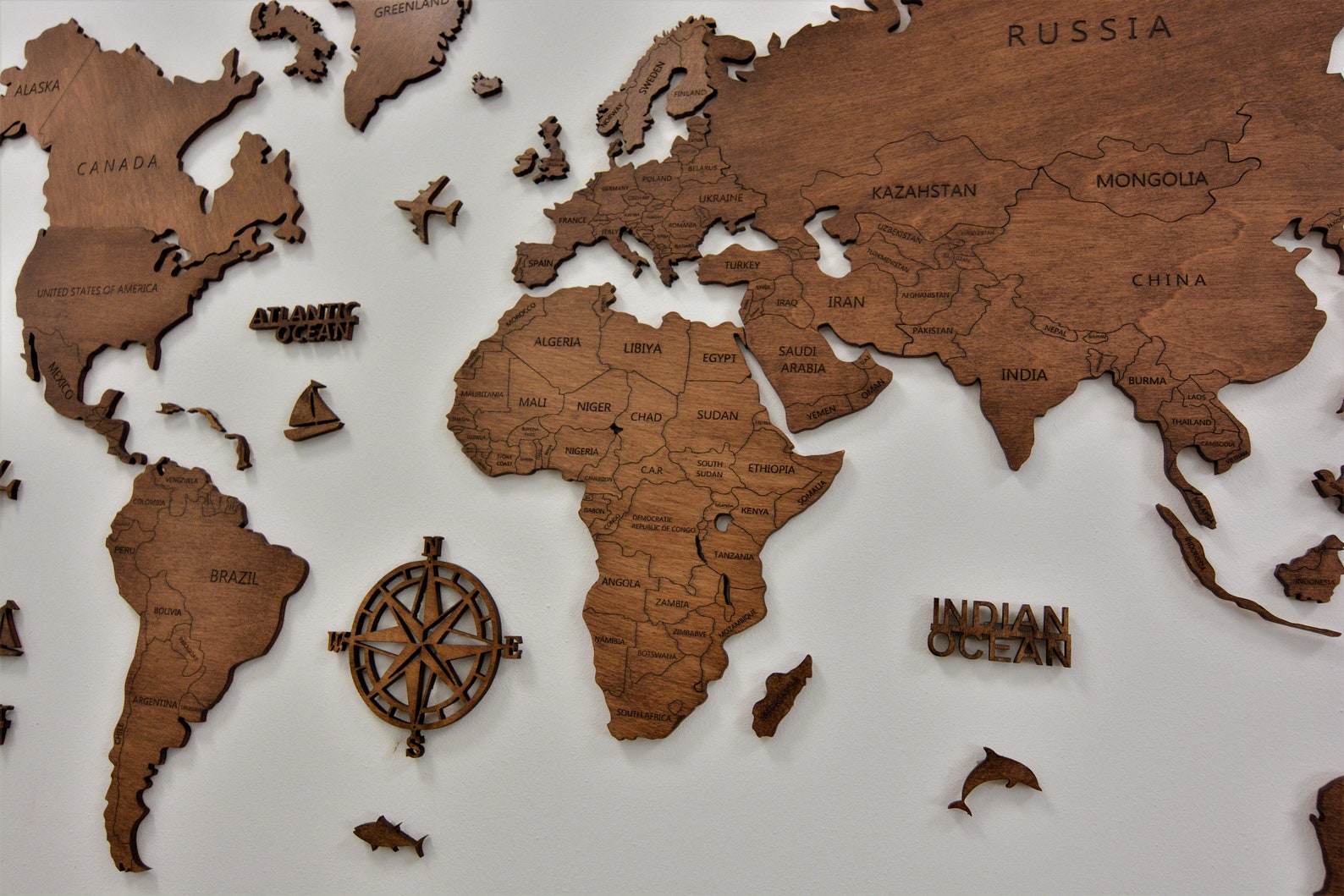 Wood Map Wood Map Wood Wall Art - Il 1588xN.3366677274 Swu4