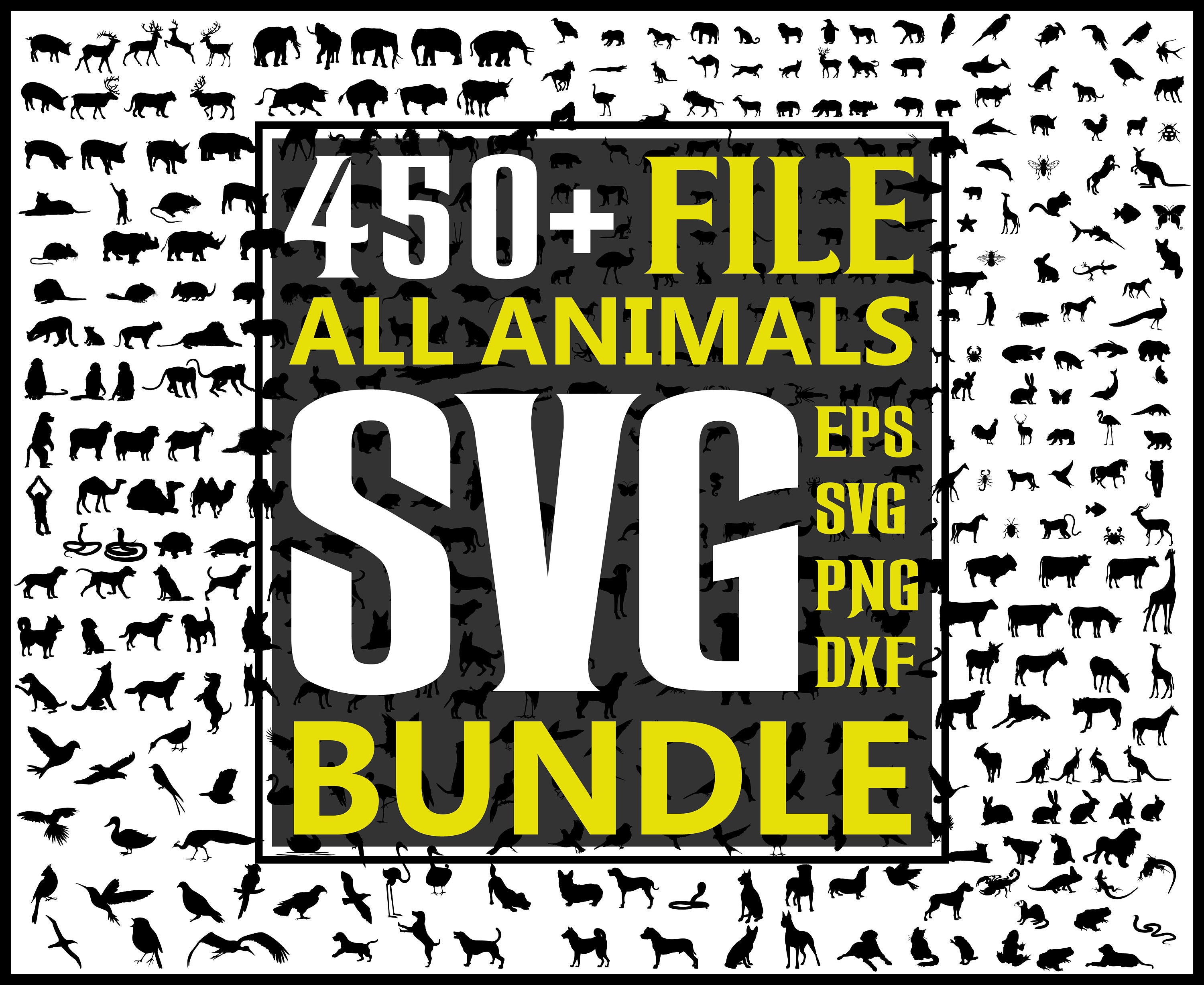 Wild Animals Bundle Animals SVG84 Wild Animals (Download Now) 