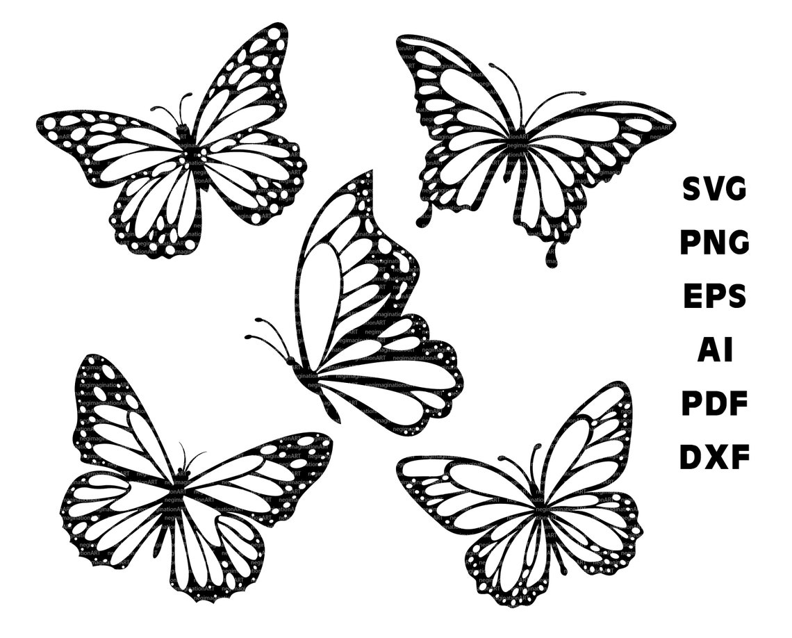 Buy Butterfly SVG Bundle Butterfly Svg Butterfly SVG Layered Online in ...