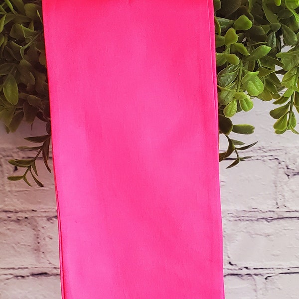 HOT PINK, Wreath sash, Embroidery blank, Monograming, Blanks, Front door decor