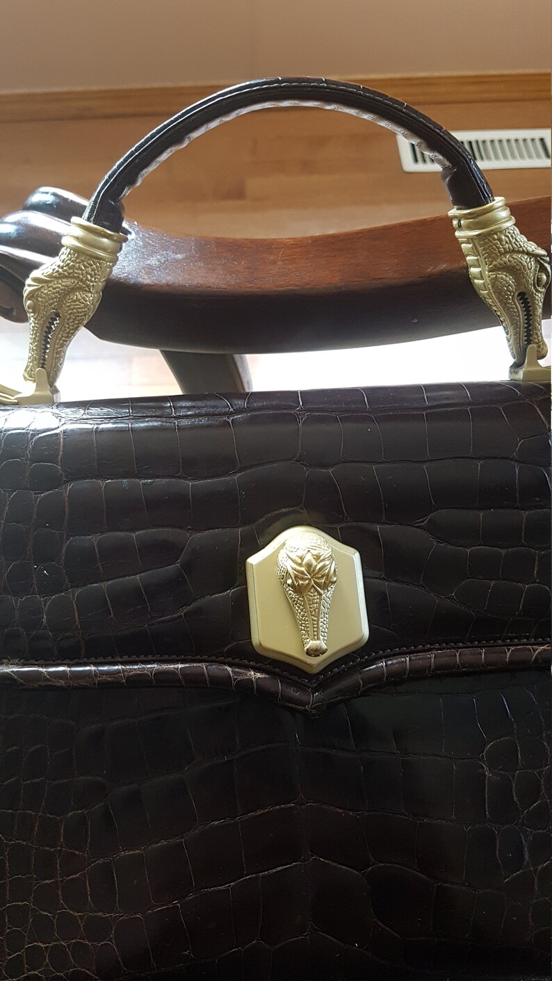 Barry Kieselstein Cord Italian Trophy Bag Alligator Etsy