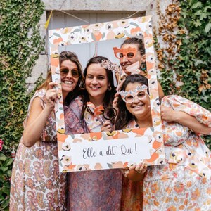 Bachelorette Party Photobooth Kit "Bride's Team"