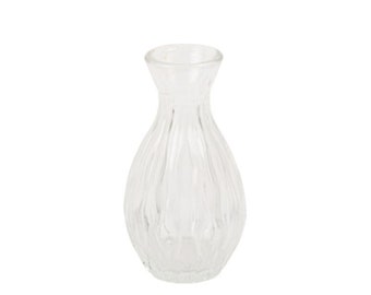 Vase style ancien transparent