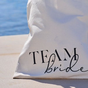 Tote bag EVJF Team bride