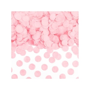 Confettis rose pâle