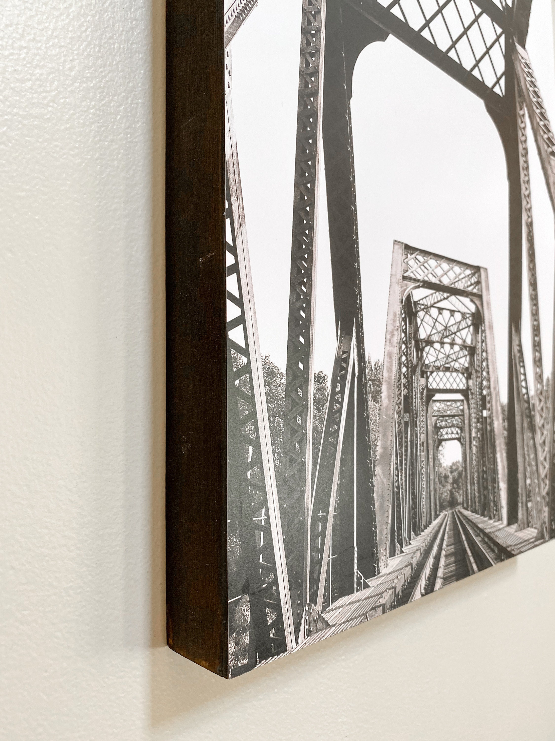 Personalized Wood mounted prints. Made to order. Etsy