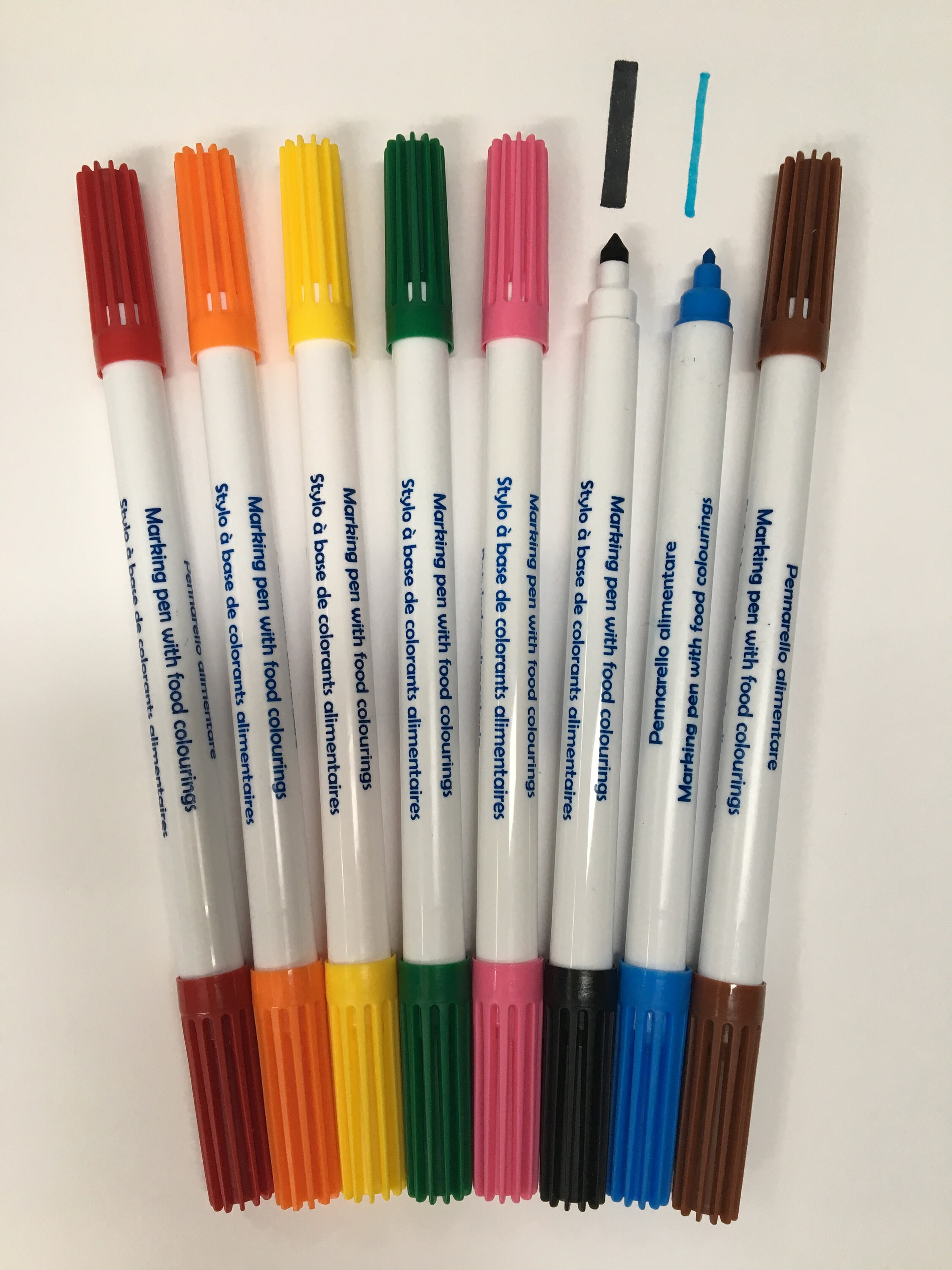 Edible Marker Pens Double Sided for Cake Decorating Etsy