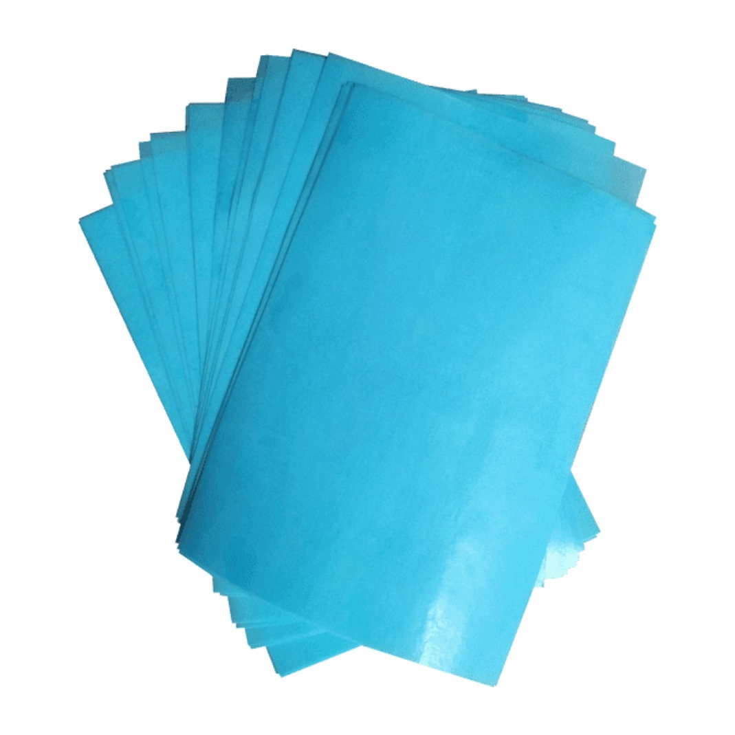 Coloured Edible Wafer Paper - A4 Size - Blue - .au