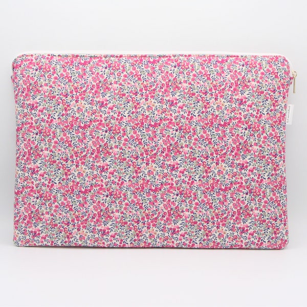 Liberty Print Padded Laptop Cover (other fabrics and sizes available)