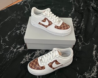 Nike Air Force 1 Gucci Etsy
