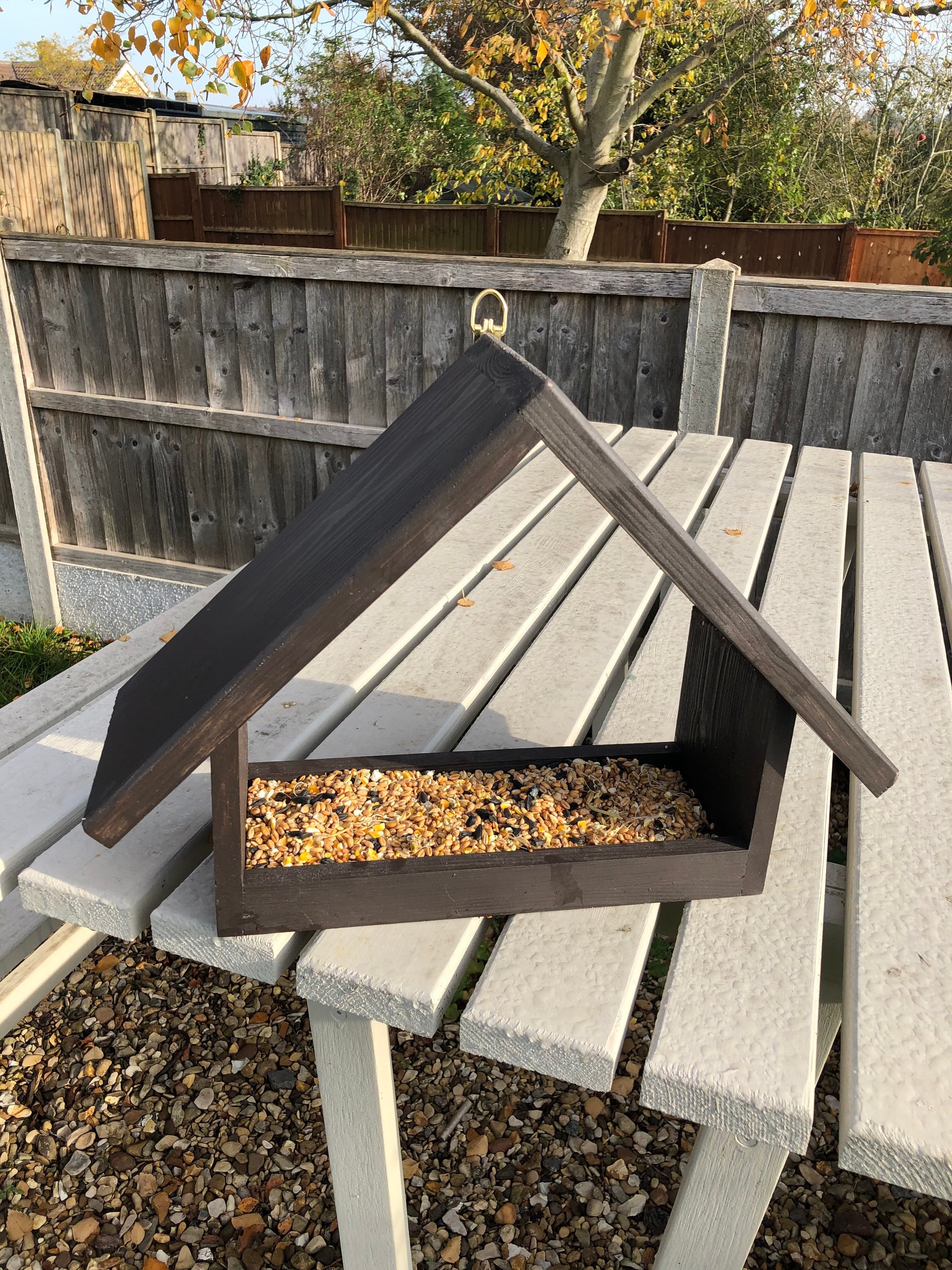 Wall Mounted Bird Feeder Etsy UK