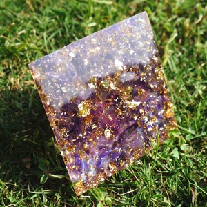 Amethyst Orgone, Energy Generator Meditaiton Tool, Gift for her image 5