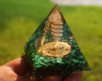 Orogne-Pyramide, Energieheilungs-Meditations-Dekor, Stressabbau-Geschenk, Freundgeschenk