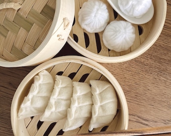 Dim Sum Felt Food | Xiao Long Bao | Dumplings | Pretend Play