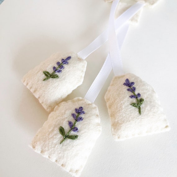 Felt lavender bags sale
