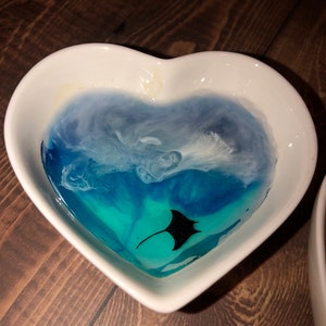 Beach Themed Dish | Ocean Ring Dish | Beach Gifts | Trinket Dish | Gifts for Her | Beach Girl Gift Idea | Beach House Gifts