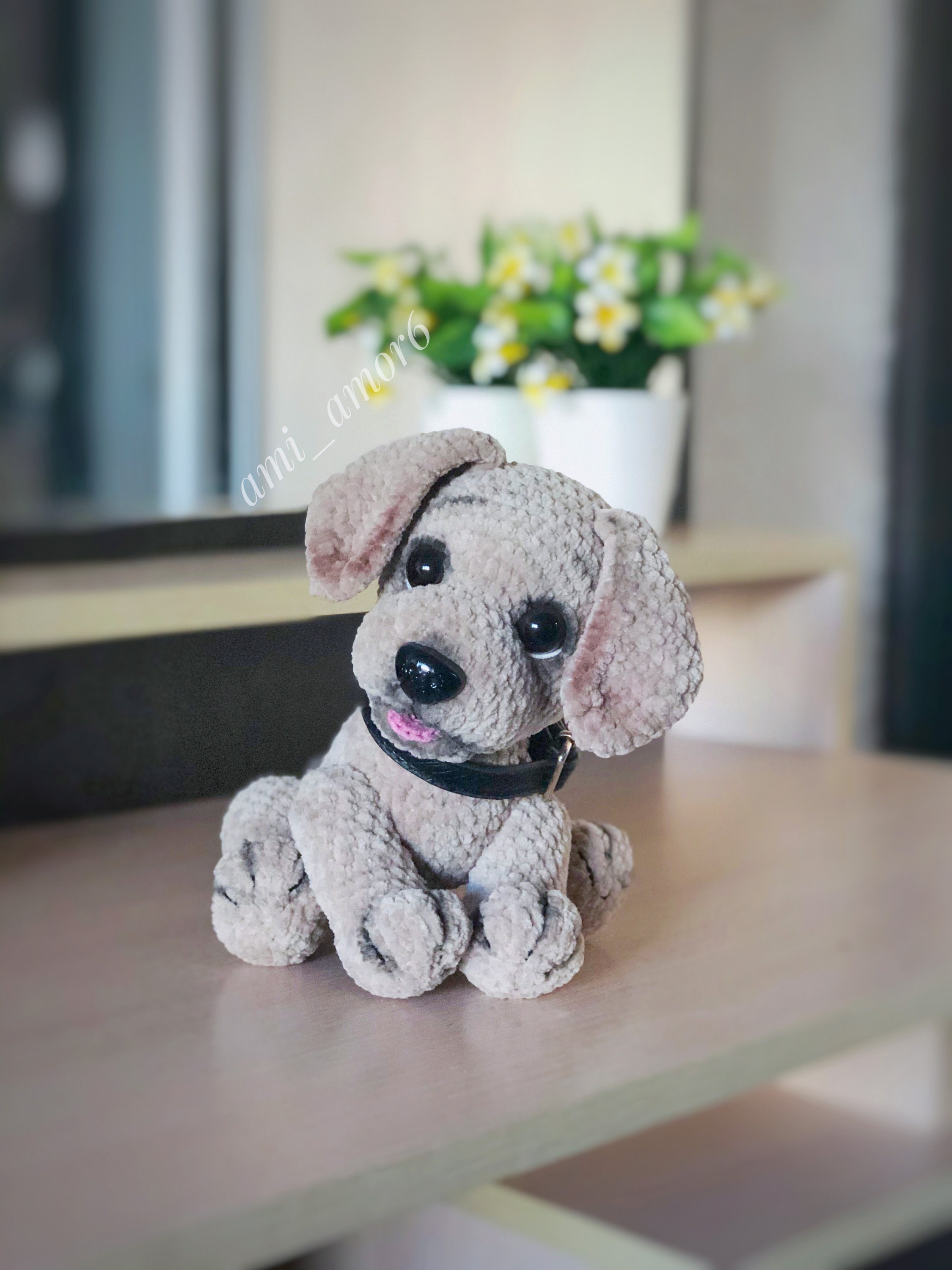 Labrador dog amigurumi Crocheted Labrador Retriever PDF | Etsy
