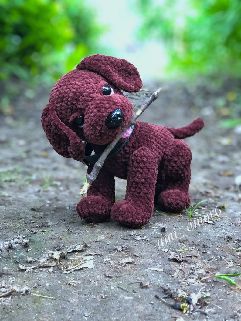 Labrador dog amigurumi Crocheted Labrador Retriever PDF Etsy